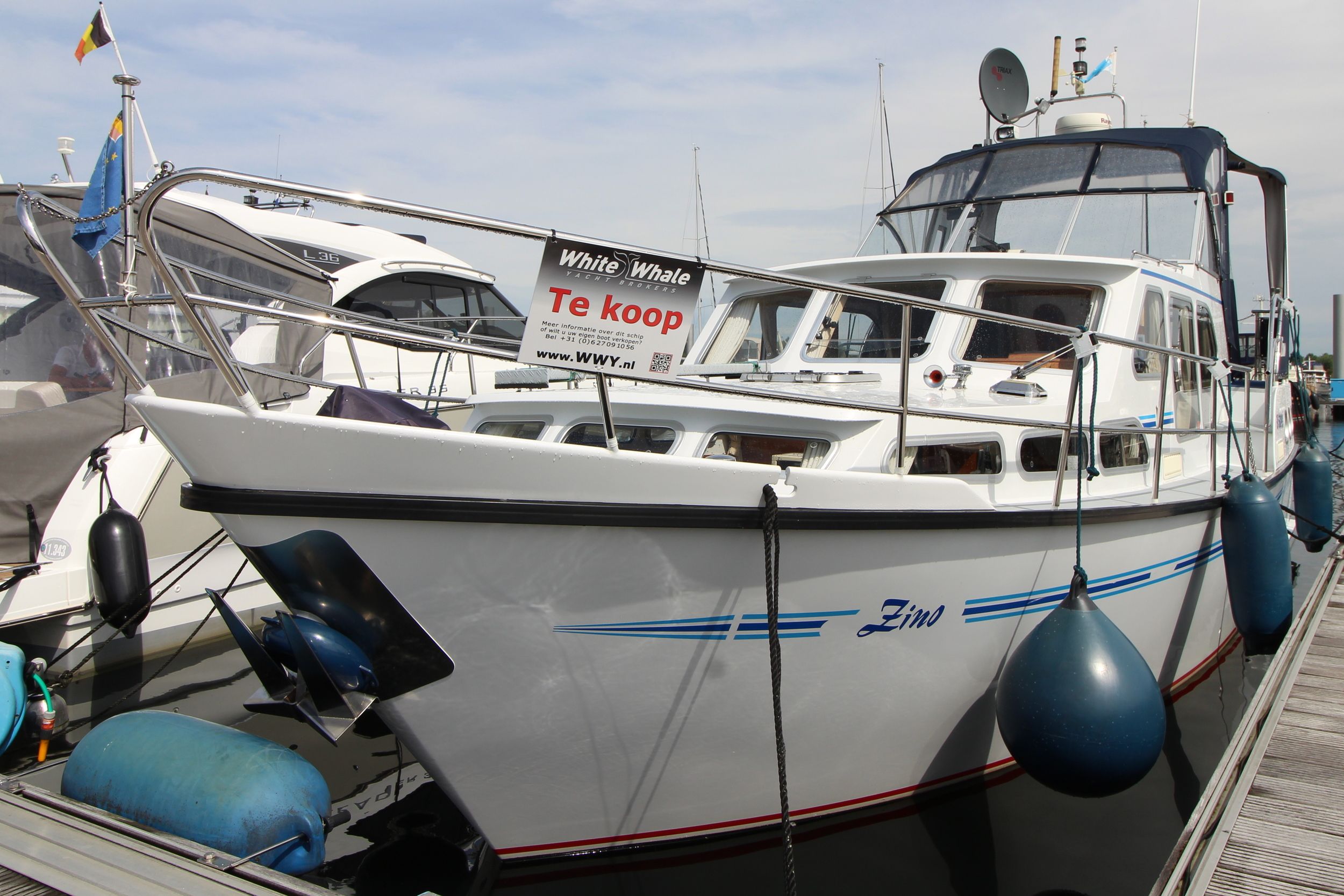 Pedro Skiron 35 motorboot | White Whale Yachtbrokers